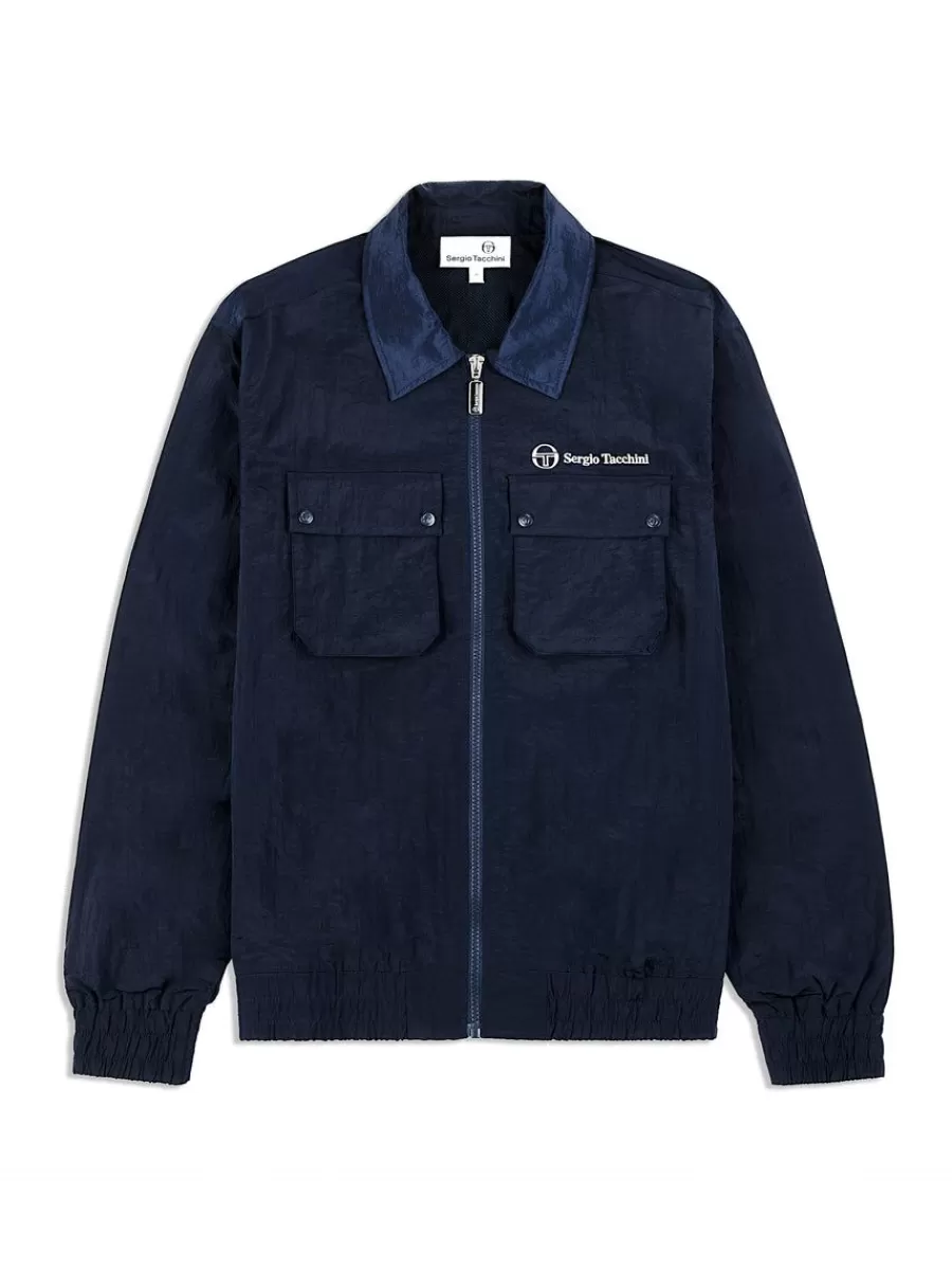 Tracksuits>Sergio Tacchini Devonte Track Jacket- Maritime Blue