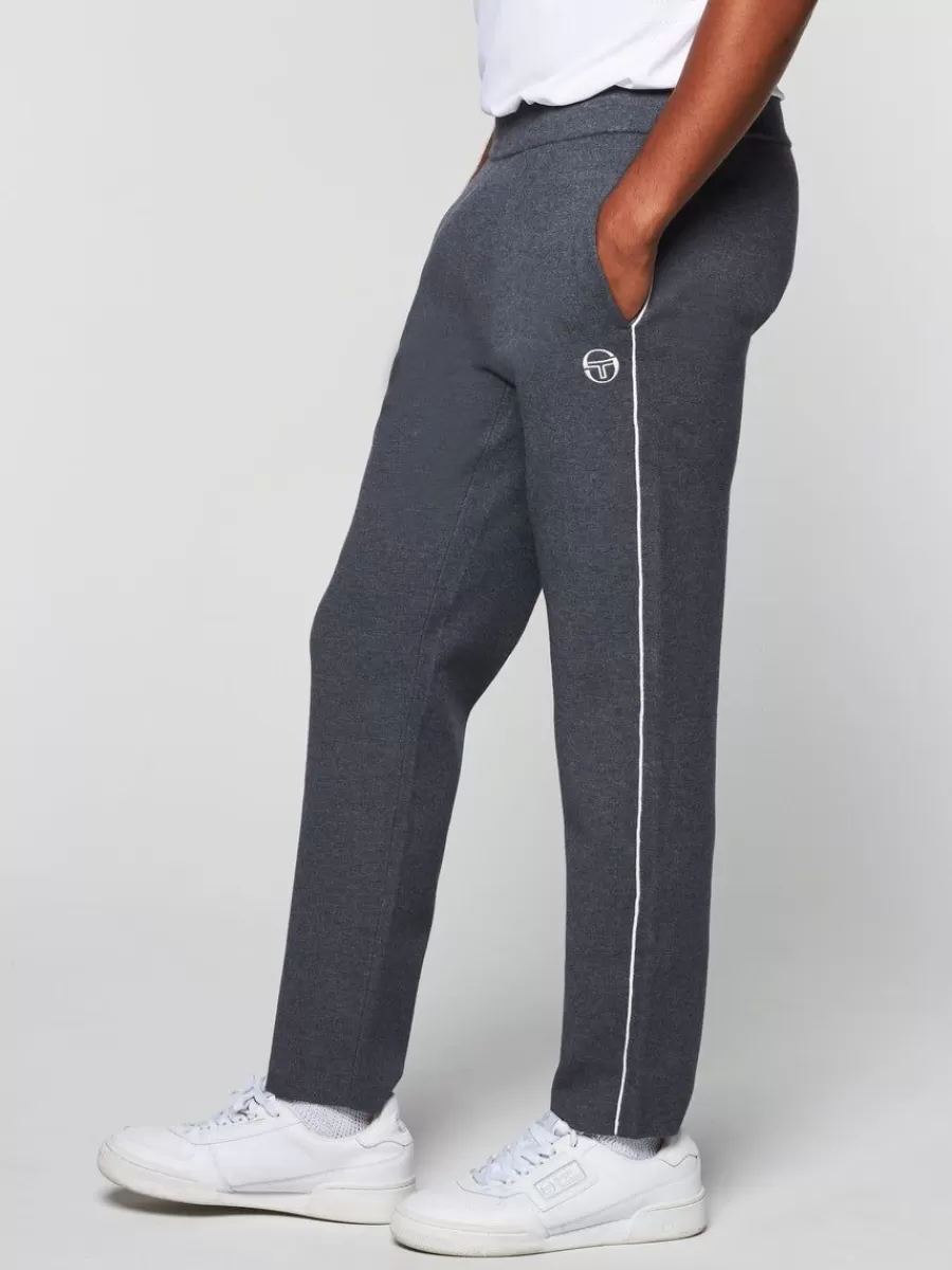 Tracksuits>Sergio Tacchini Nostra Track Pant- Dark Grey/ Melange